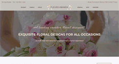 Desktop Screenshot of fleursamanda.co.uk